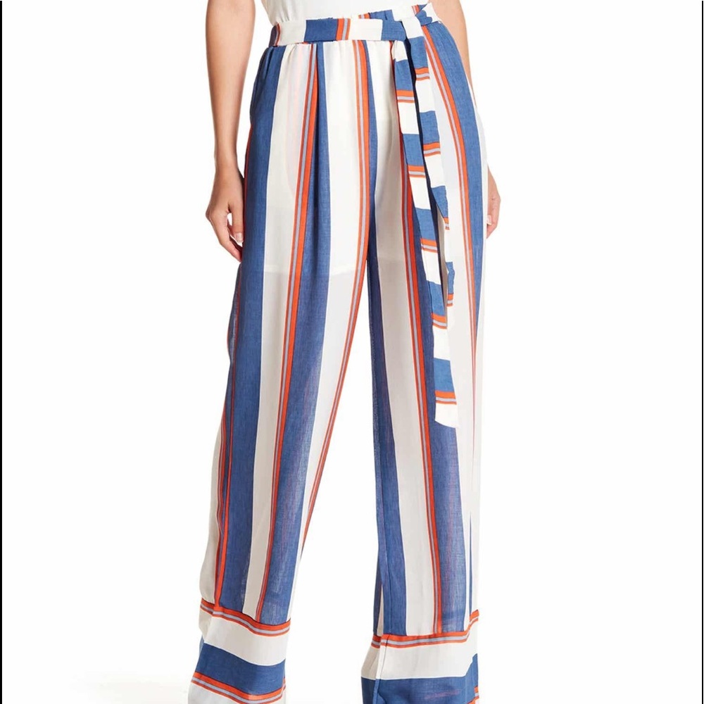High waist trousers